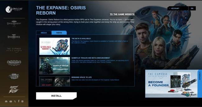 Saját launchert indított az Owlcat Games
