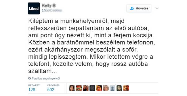 Szegény férj mit szólhatott mindehhez, ha mondjuk két kocsival hátrébb mindezt végignézte…😂
