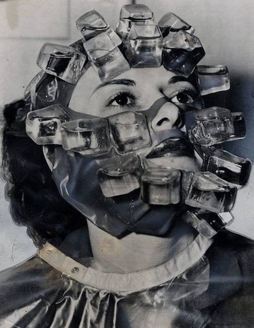 Max Factor jégmaszk, 1931-ből.