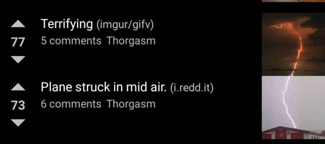 Hű, ez a villám tényleg durva lehetett, még az alatta lévő képbe is átcsapott...😯