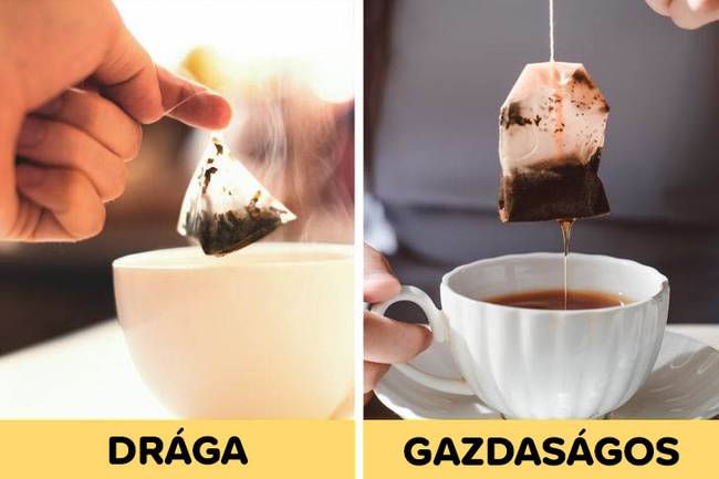 Különleges teafilterek