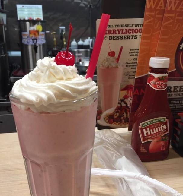 Amikor a rendelt shake pontosan úgy néz ki, ahogy azt ígérték.