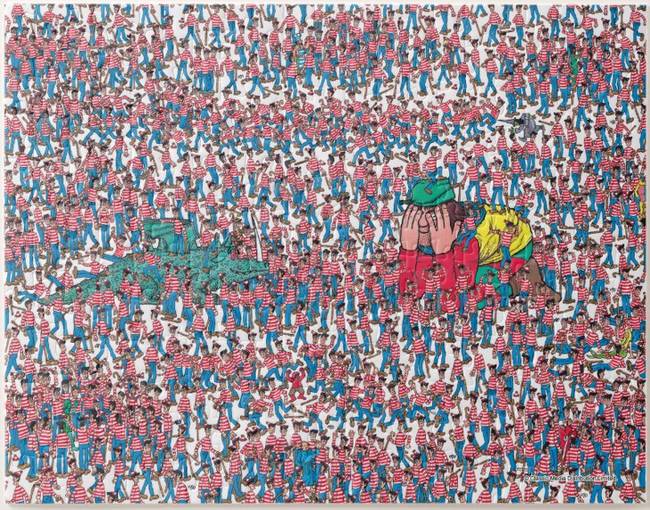 Ez a "Hol van Vili" puzzle kiakasztja a szemet.