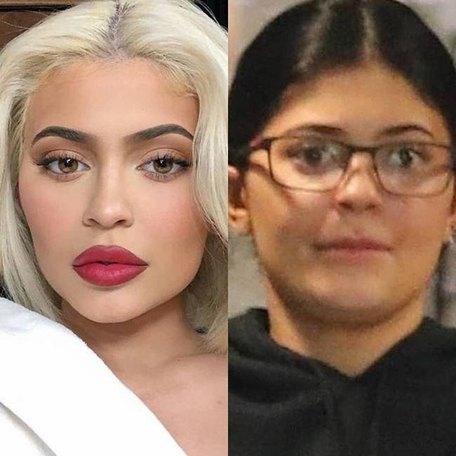 Kylie Jenner-t valószínűleg nem ismernéd fel a hétköznapi életben.
