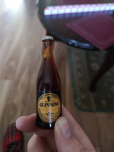 50 éves bébi-Guinness sör.