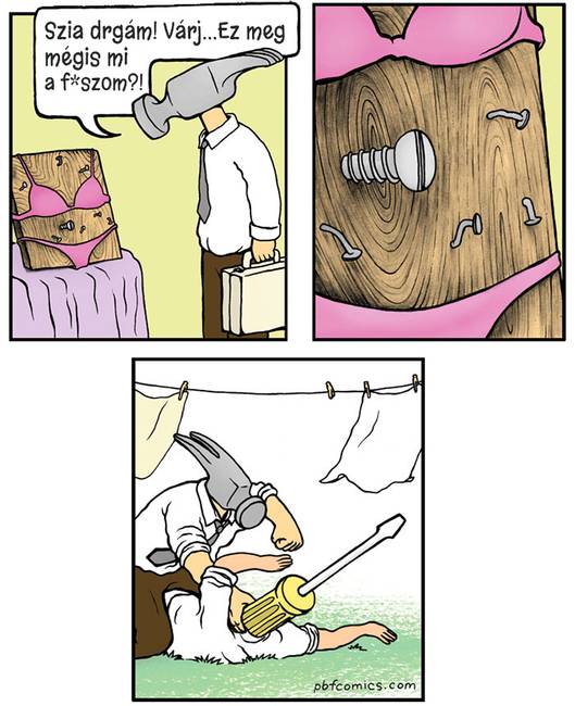 Megcsalt férj.
