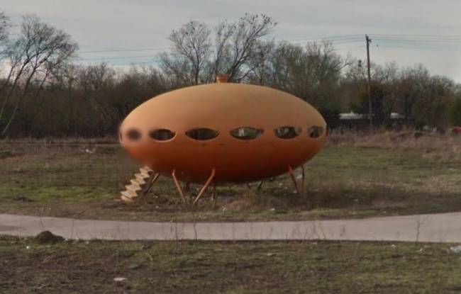 UFO-űrhajó Texasban.