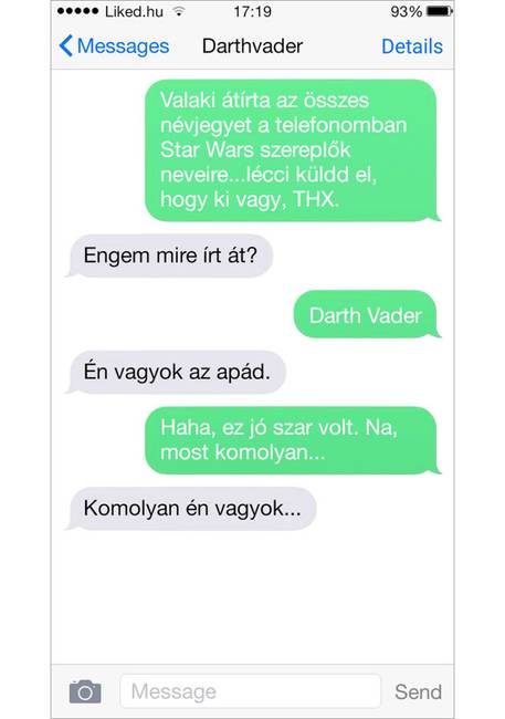 Apró félreértés.
