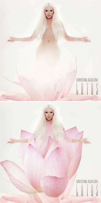 Christina Aguilera – Lotus című albumának borítója.