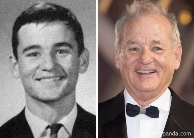 Bill Murray sült gesztenyét árult egy chicagói élelmiszerboltban.