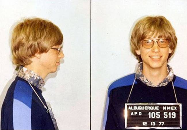 Bill Gates, 1977-ben.