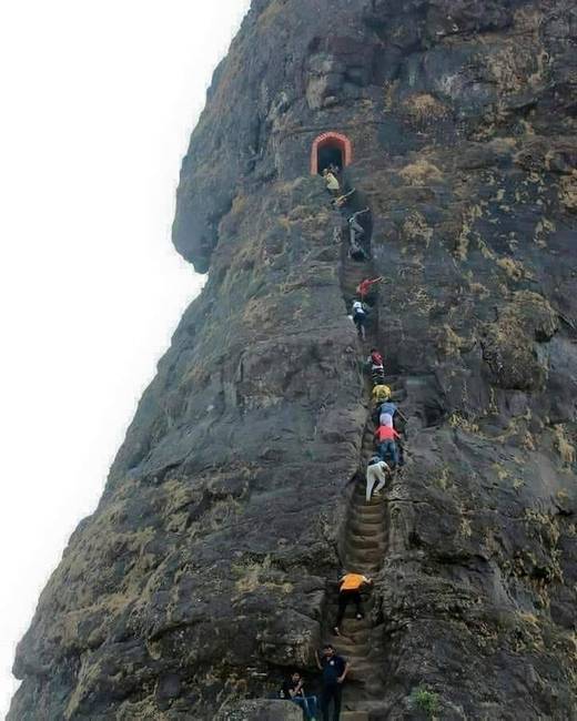 Harihar erőd, India.
