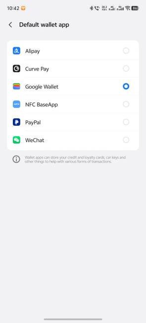 A Google Wallet már régóta az alapértelmezett fizetési mód.