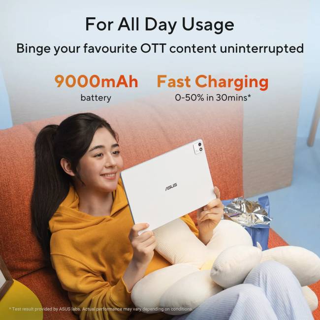 A Pad T3201 9 000 mAh-s akkumulátort kapott
