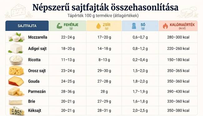 Melyik sajtokat érdemes mindennap fogyasztani, és melyiket érdemes az ünnepekre tartogatni?