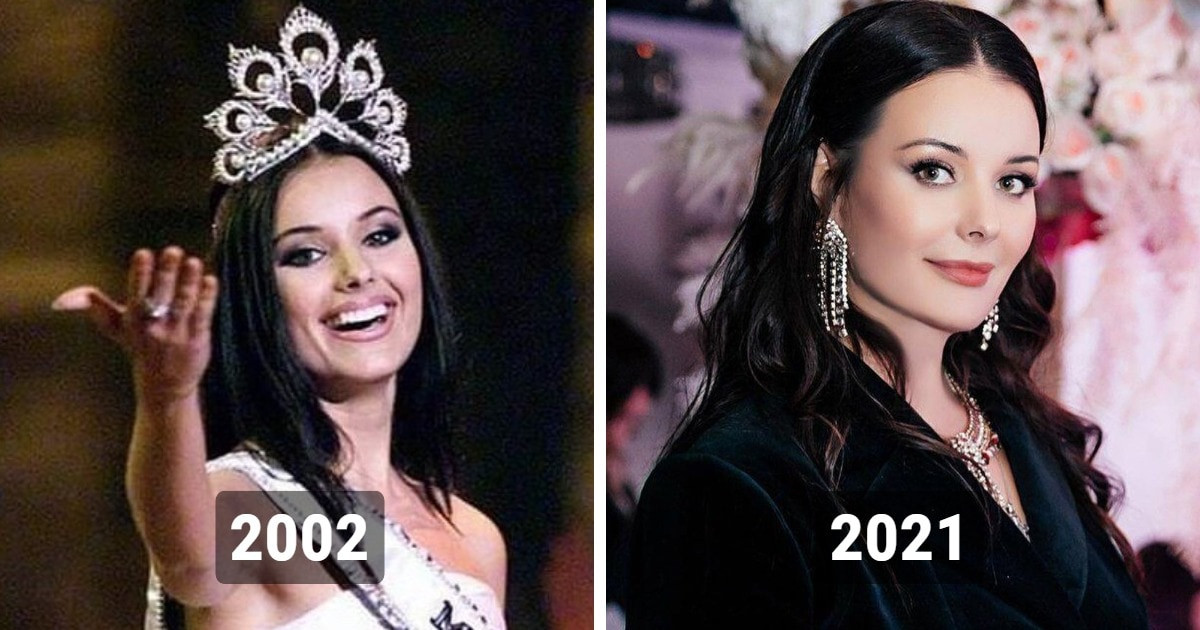 21 összehasonlítás, ami megmutatja, hogyan néztek ki a Miss Universe győztesek a verseny idején és most