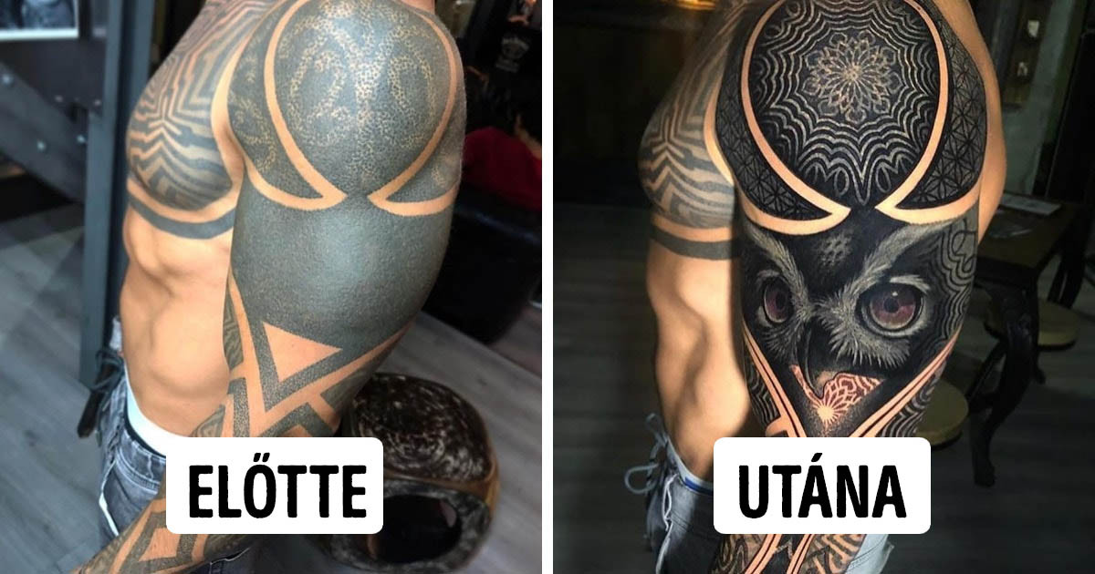 16 alkalom, amikor a tetoválómesterek új életet adtak a régi, megkopott tetoválásoknak
