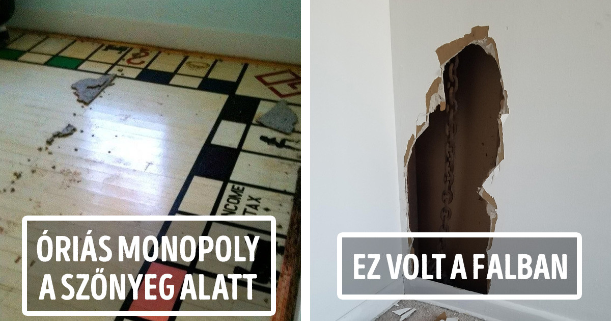 10 ember, aki valami igazán furcsa dologra bukkant az otthonában