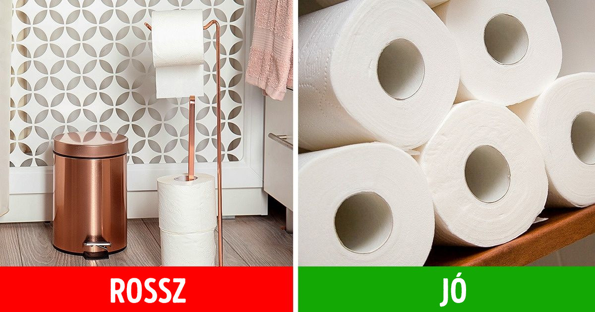 12 tárgy, amit általában a fürdőszobában tárolunk, pedig messze tőle kellene