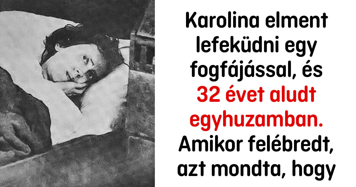 A több mint 30 évig alvó svéd lány megrázó története