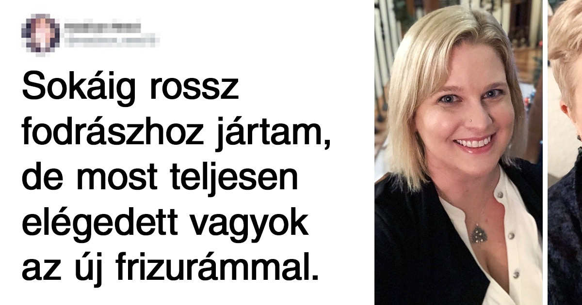 20 nő, akinek a megjelenése drasztikusan megváltozott az új frizurájának köszönhetően