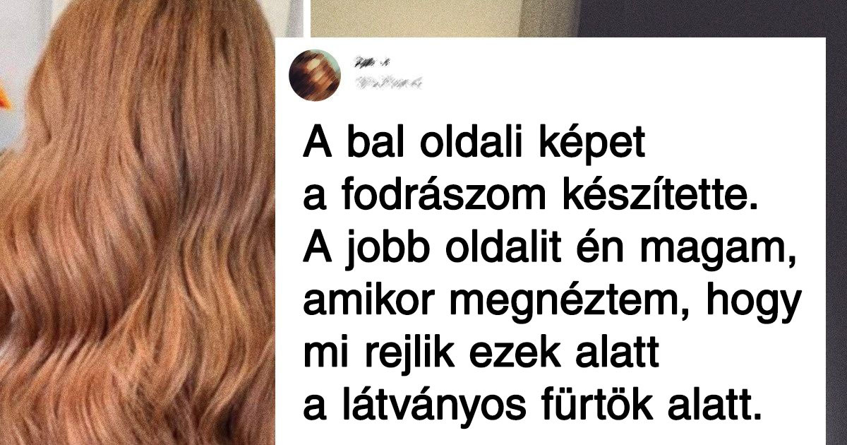 20 ember, aki úgy döntött, hogy kísérletezik kicsit a megjelenésével, de túl messzire ment