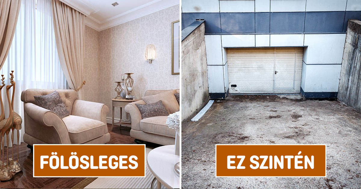 A leghaszontalanabb helyiségek a házban, amiket évek múltán szinte kivétel nélkül megbánnak az emberek