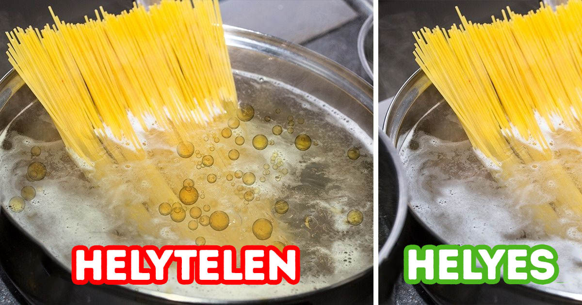 10 hiba, amit sokan elkövetnek a konyhában anélkül, hogy tudnának róla
