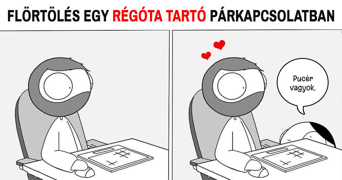 15 mérhetetlenül cuki képregény a boldog párkapcsolatokról