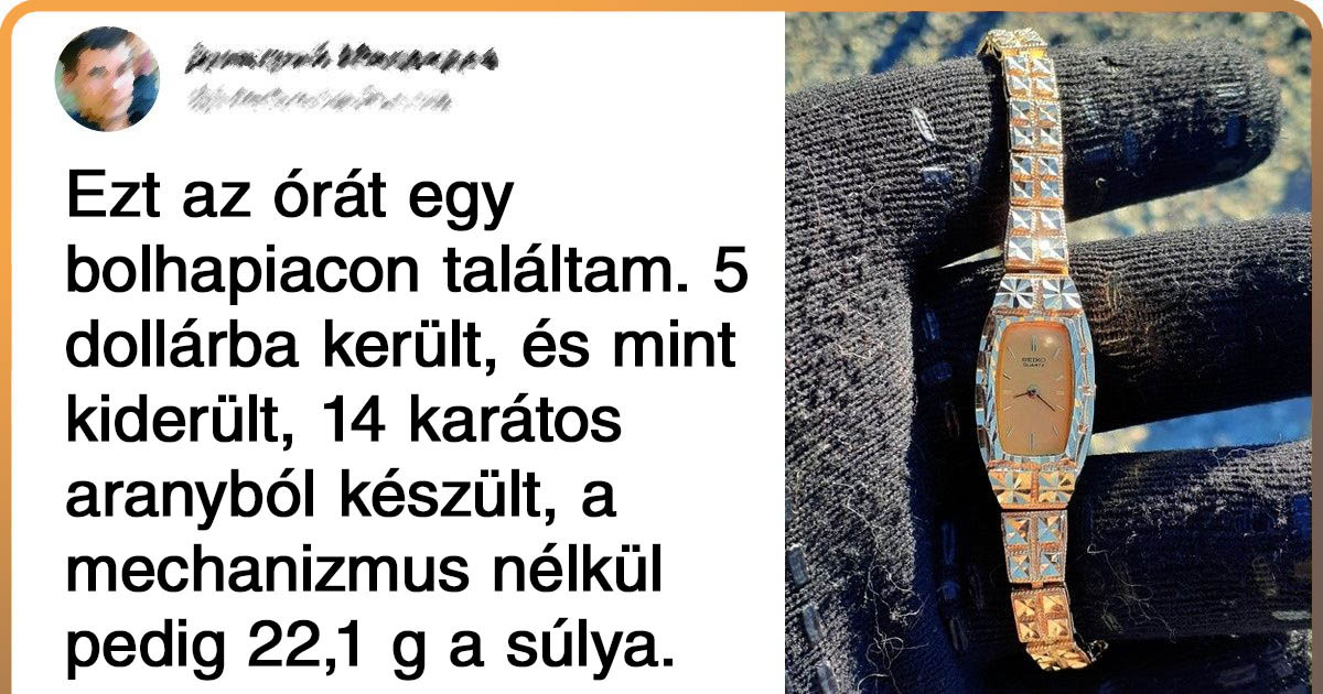 18 ember, aki csak nézelődni ment a bolhapiacra, de megütötték a főnyereményt