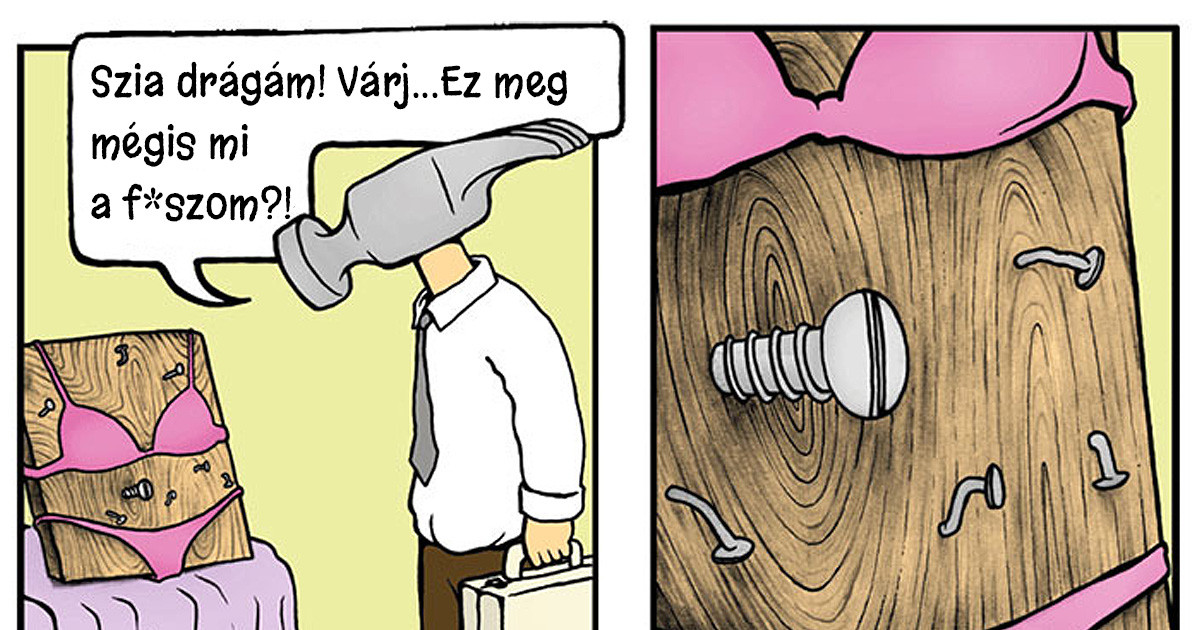 21 fordulatokkal teli illusztráció, kizárólag a fekete humor kedvelőinek