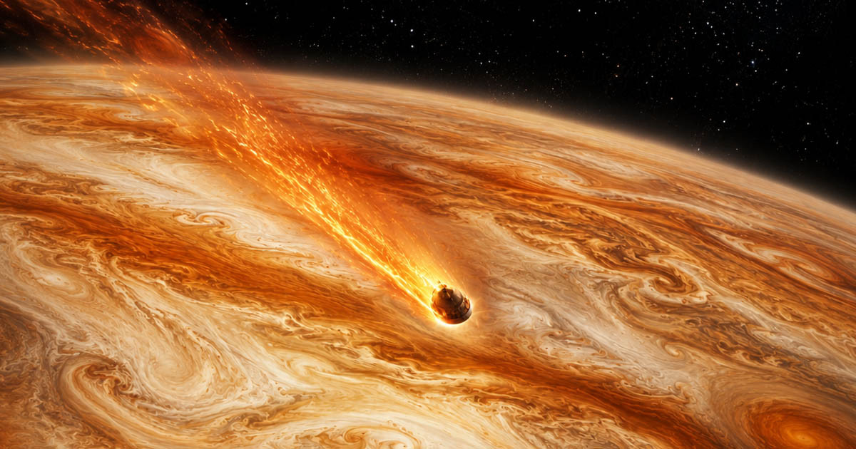 58 perc a Jupiter belsejében: amit a Galileo szonda megtudott a halála előtt