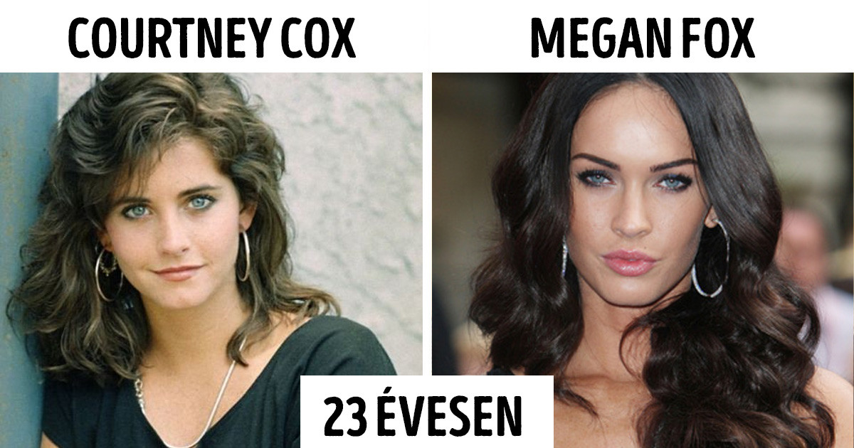 Egymás mellé raktuk a múlt század és napjaink 19 legnagyobb sztárját ugyanannyi idősen
