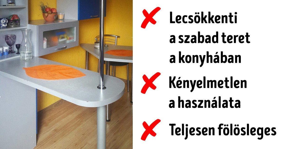 15 lakberendezési trend, ami se nem hasznos, se nem kényelmes