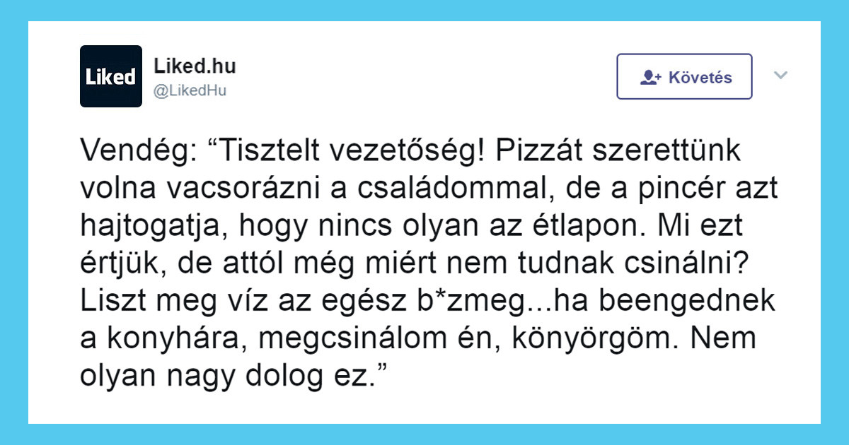 21 abszurd éttermi panasz, ami bizonyítja, hogy a vendéglátósok élete sem fenékig tejfel