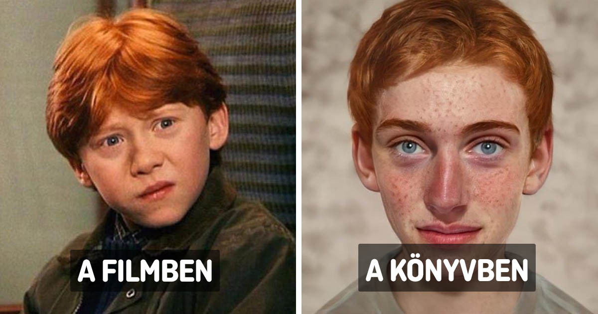 A mesterséges intelligencia megmutatta, hogyan néznének ki a Harry Potter szereplői a könyv szerint