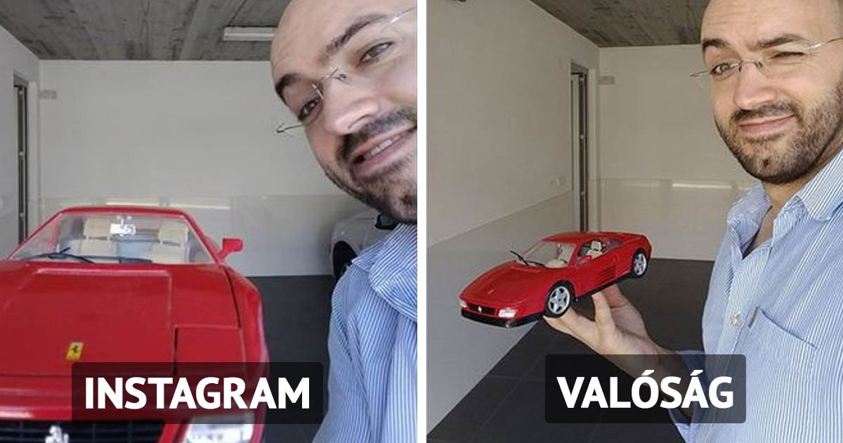 16 fotó, ami megmutatja, hogy milyen trükköket alkalmaznak az emberek azért, hogy menőnek tűnjenek a közösségi oldalakon
