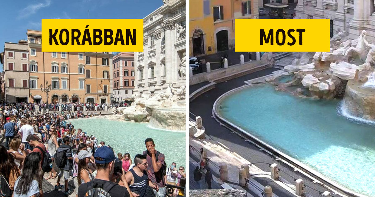 Így néznek ki most a koronavírus miatt elhagyatottá vált olasz turistalátványosságok