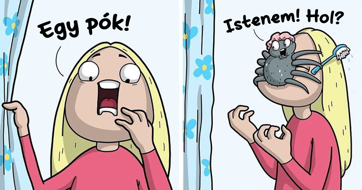 17 képregény egy orosz művésztől, aki tudja, hogyan nevettethet meg mindannyiunkat