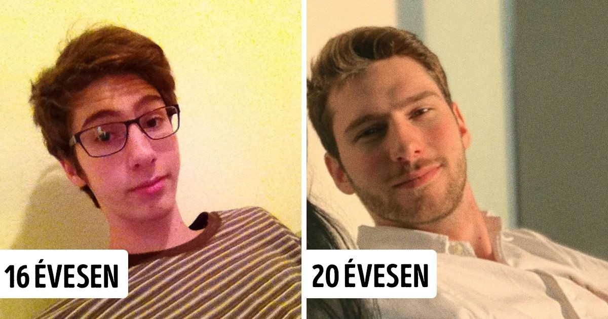 20 ember, aki a pubertáskor végére egy teljesen más emberré vált