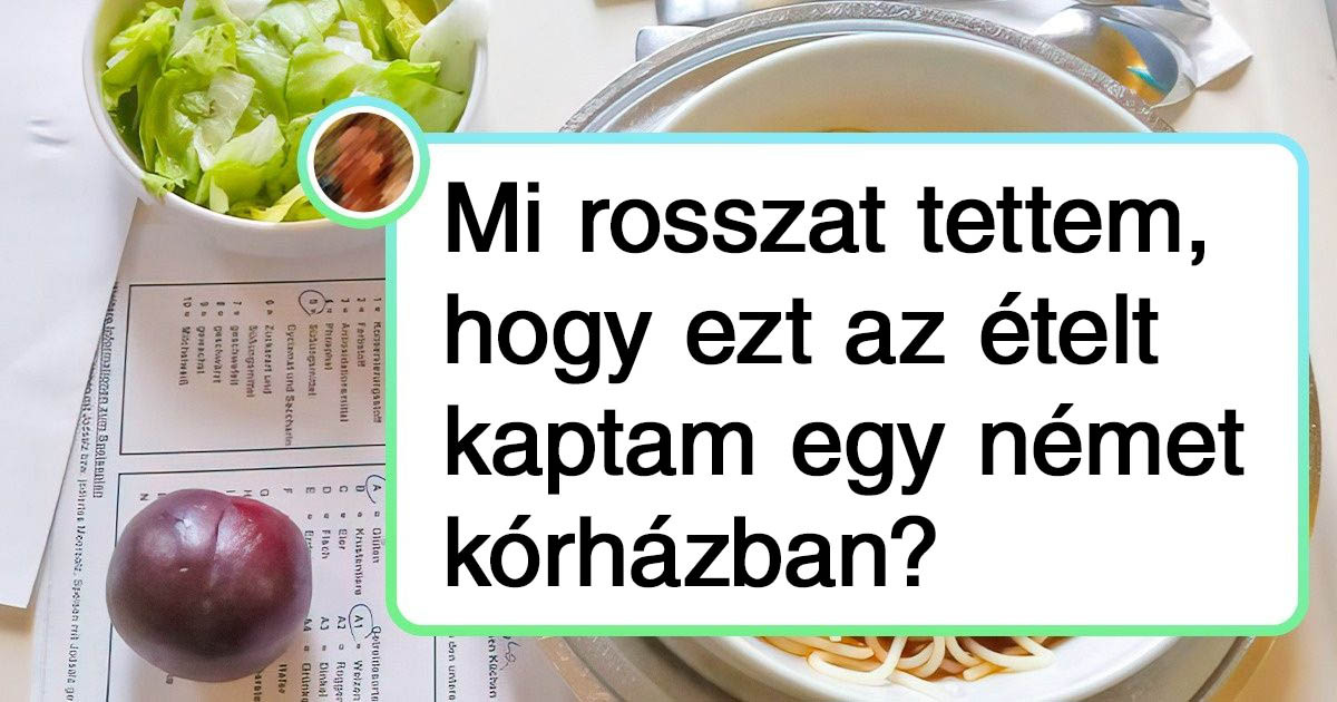 Az internetezők összegyűjtötték, hogy milyen ételeket kapnak a betegek a világ különböző kórházaiban