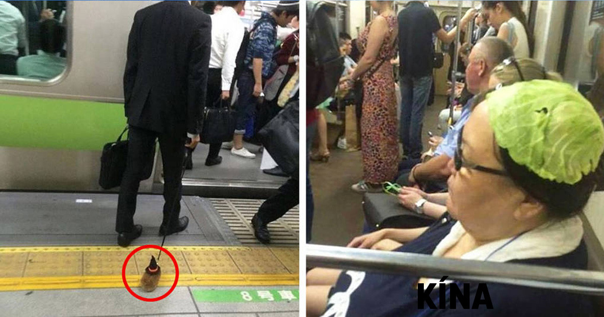 20 fotó, ami segít meggyőzni róla, hogy a metró a legfurcsább hely a Földön