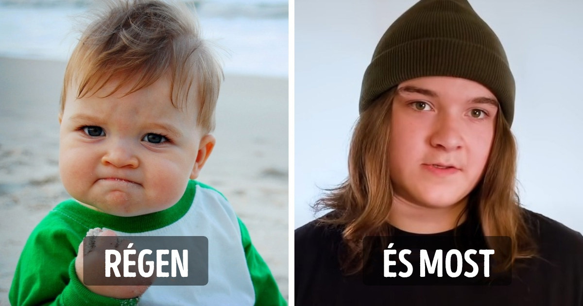 Akkor és most: mennyit változtak a híres mémek hősei az őket ábrázoló képhez képest