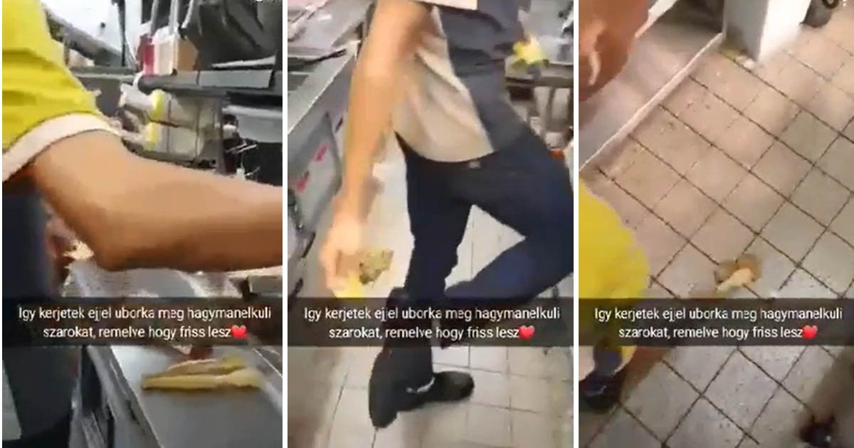 Magyar gyorsétteremben készült videó pörög az egyik legnagyobb közösségi oldal címlapján