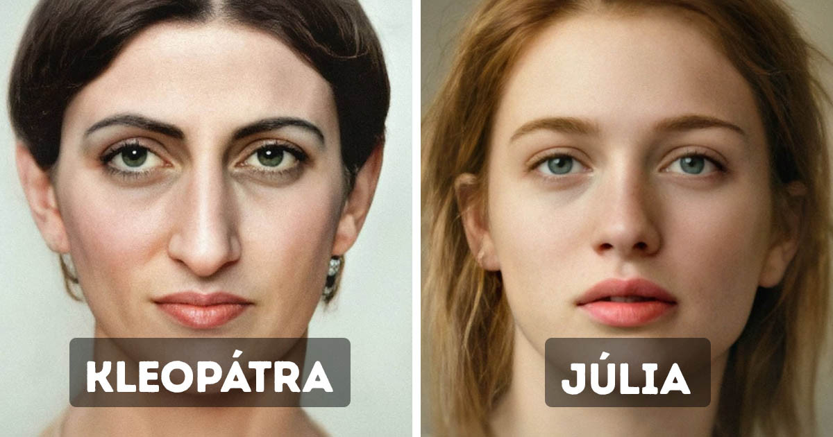 A mesterséges intelligencia segítségével újjáépítették a híres embereket, hogy megnézhessük, hogyan nézhettek ki valójában