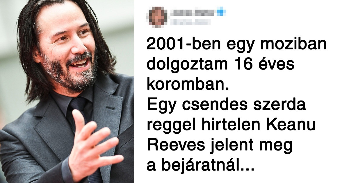 Íme néhány apró, de szilárd bizonyíték rá, hogy Keanu Reeves a legjobb arc a Földön