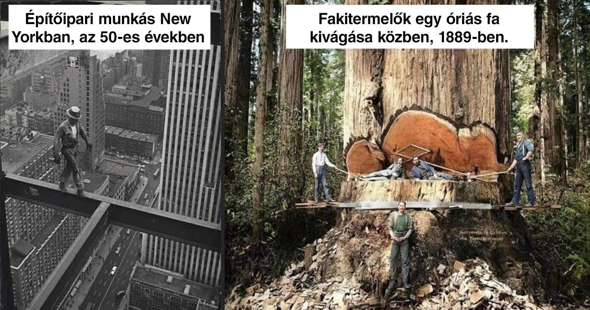 15 érdekes fotó, amely rávilágít a múltra