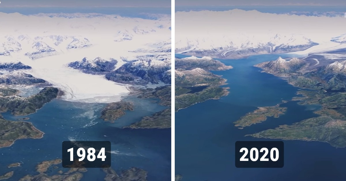 A Google Earth műholdképeinek segítségével megmutatták, mennyit változott a bolygónk 1984 és 2020 között