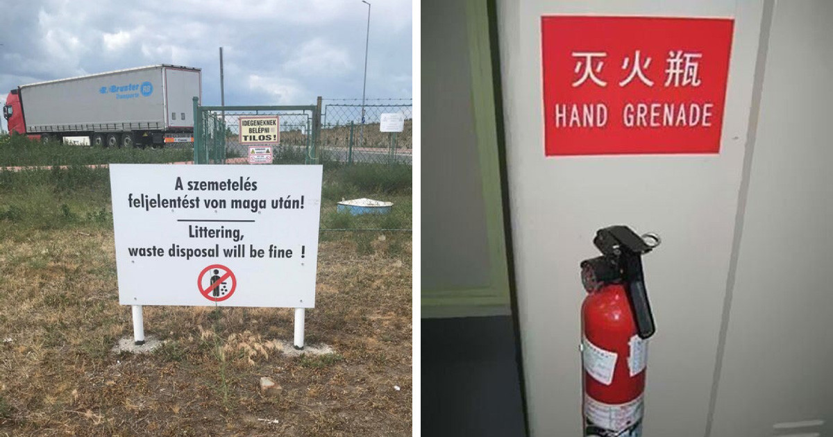21 vicces fordítás olyan emberektől, akik túlságosan megbíztak a Google Translate-ben