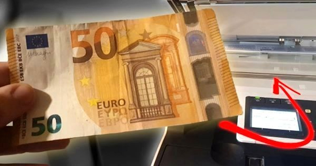 Ez történik, ha megpróbálsz fénymásolatot készíteni egy 50 eurós bankjegyről